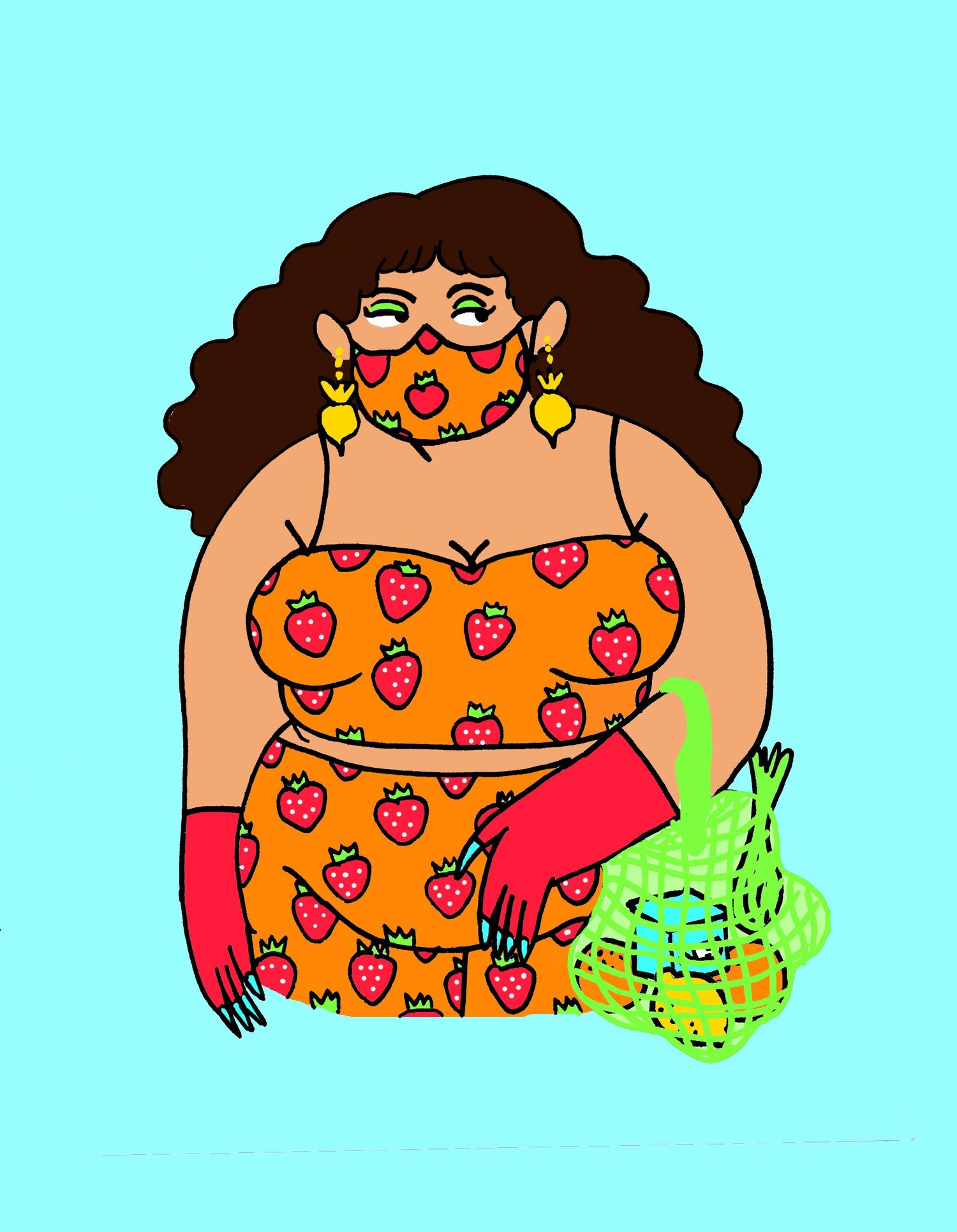 Image of Shopper - print