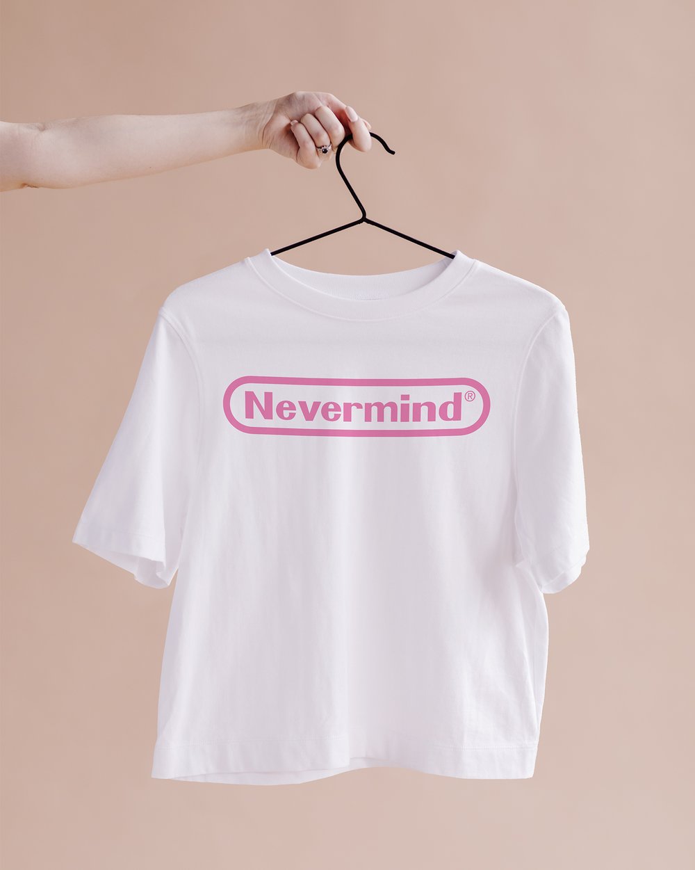 Image of Nevermind // T-shirt - B / W