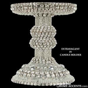 Image of  Swarovski Crystal Candle Holder Extravagant IV