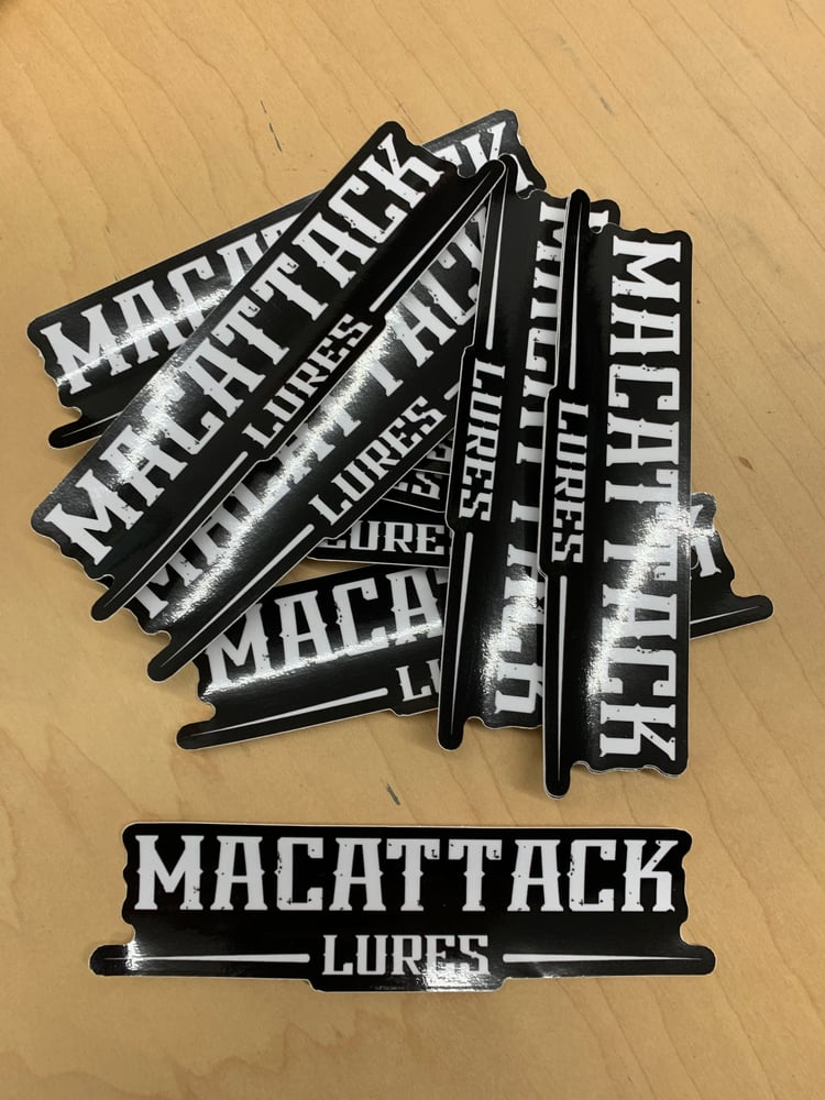 Image of 6 inch Black Die Cut Sticker
