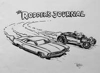 Idea Sketch for Rodder’s Journal Design 