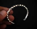 Image 1 of BackTwisted Silver Stacker