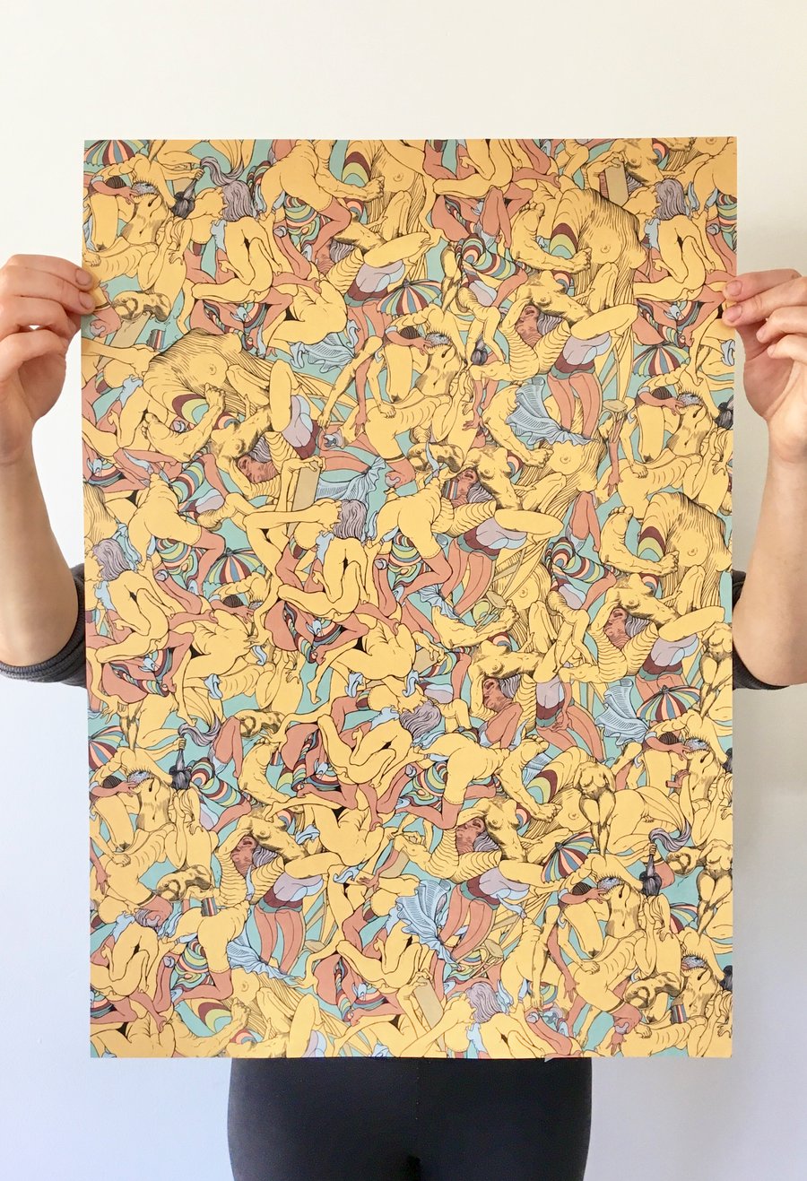Image of Female Automatism Poster Print