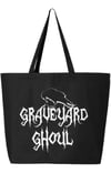 Graveyard Ghoul Large Tote Bag 