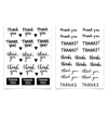 Thank You Sticker Sheets