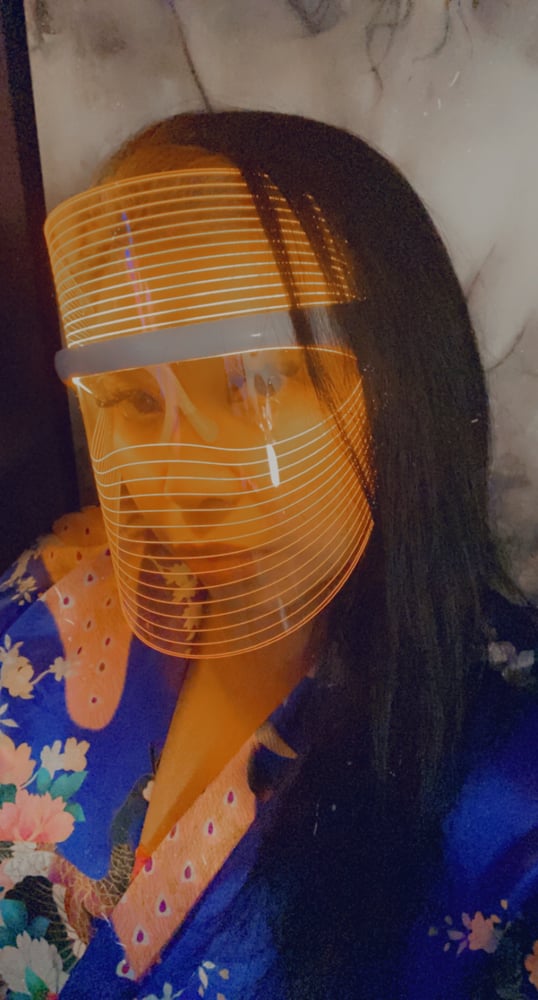 Image of 3 LED FACIAL THERAPY SHIELD/MASK