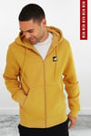 E11evens - Mustard zipped hoodies