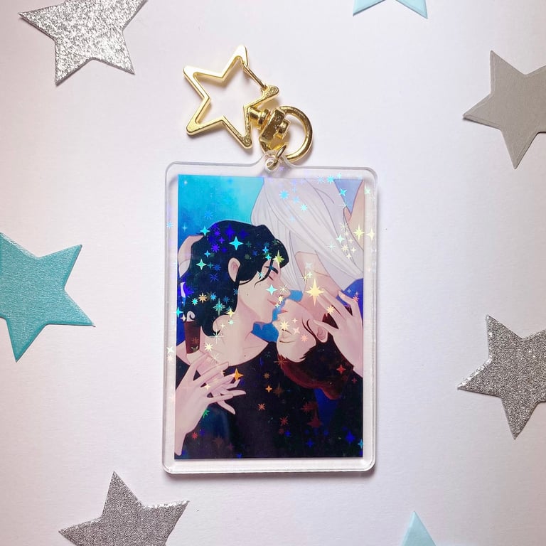 Dyad Holographic Keychain