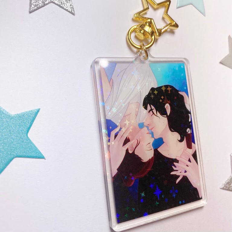 Dyad Holographic Keychain Image 2