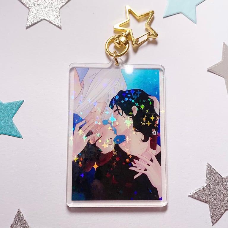 Dyad Holographic Keychain Image 3