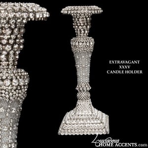 Image of Swarovski Crystal Candle Holder Extravagant XXXV