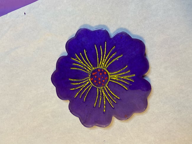 Handmade coasters set of 2