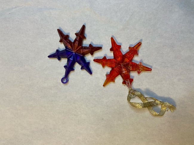 Handmade Holiday ornaments 