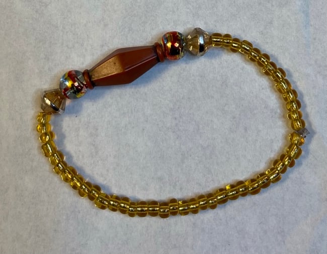 Bracelet with beautiful beads