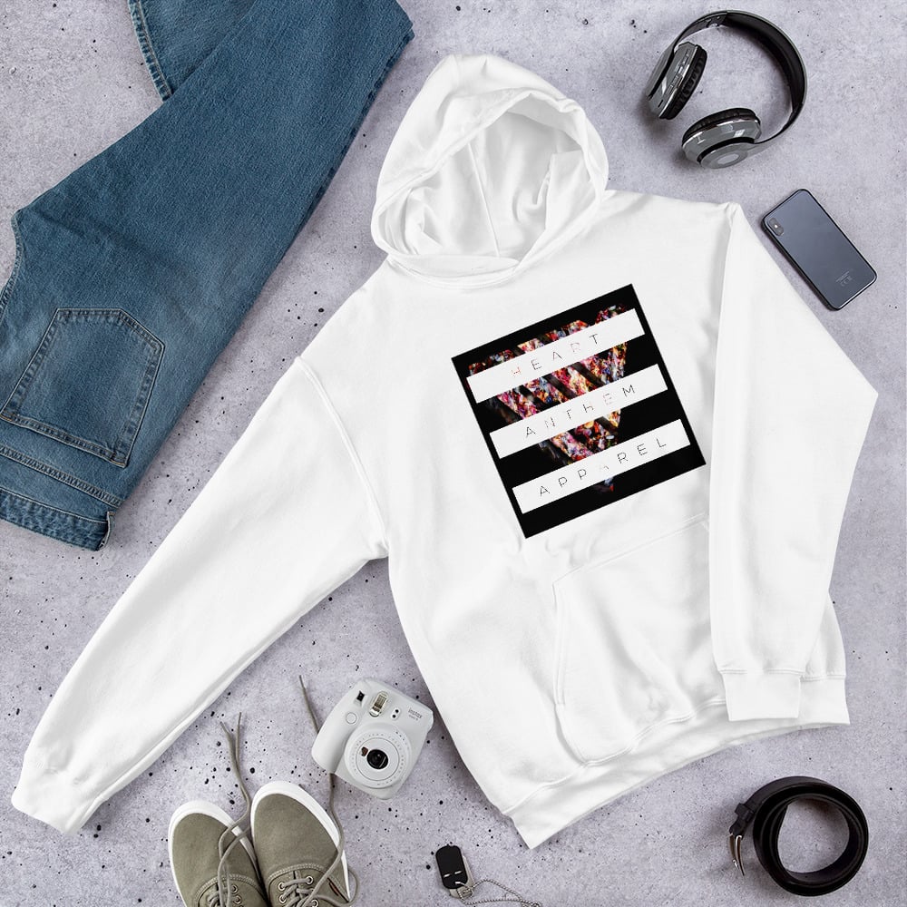 Candymix - CMYK Circles - Unisex Hoodie Heren Dames Hooded Sweater Candymix - CMYK Circles - Unisex Hoodie Heren Dames Hooded Sweater