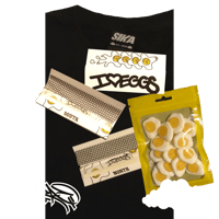 Image 5 of SIKA X EGGS - T-shirt and king size papers combo - £25 inc UK postage