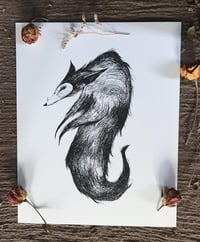 Lone Werewolf - 8x10 Art Print 