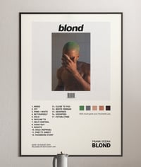 Image 2 of Frank Ocean - Blond (Blonde) Album Cover Poster Print