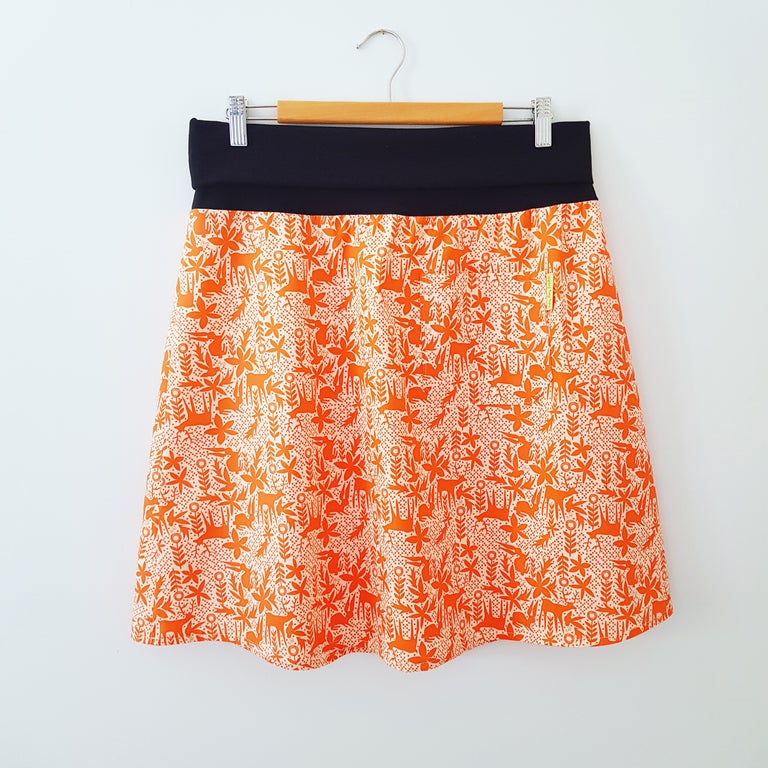 Image of Gus Skirt - Coral Animals *LAST ONE SIZE M*
