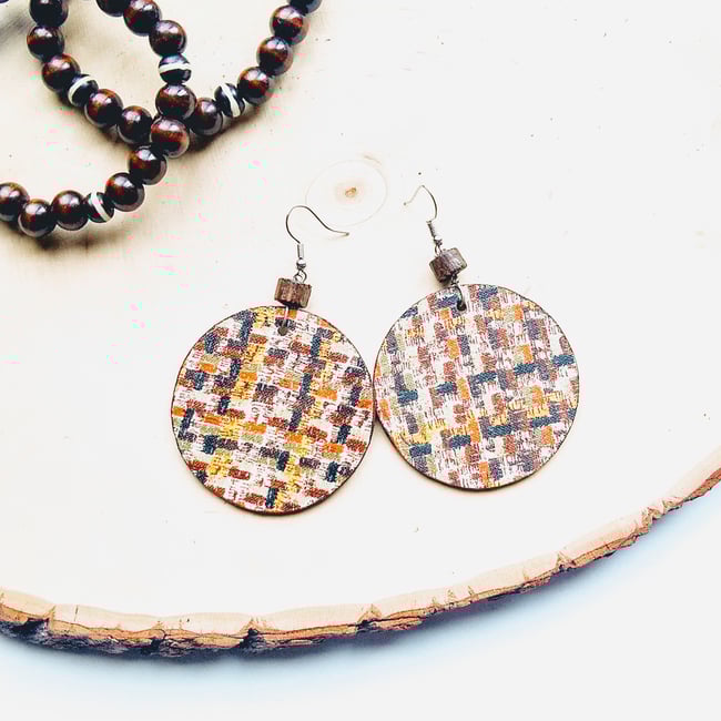 Jasmin Mixed Media Earrings