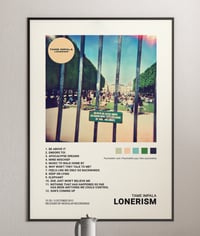Image 3 of Tame Impala - Lonerism Album Cover Poster Print
