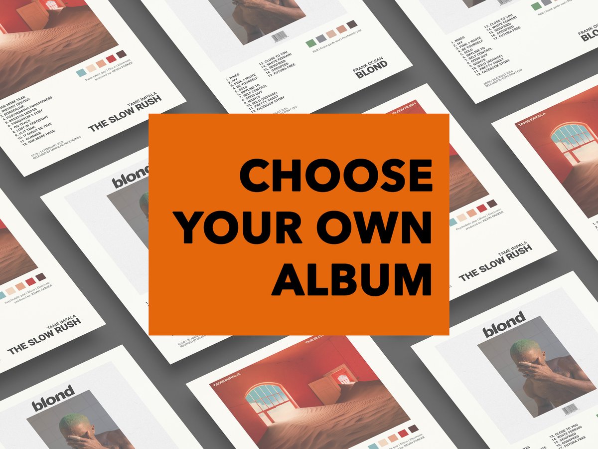 Request Your Own Custom Any Artist Album Poster, Album Cover Posters,  Canvas