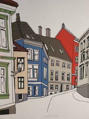 Image of "Rundt svingen" A3 trykk