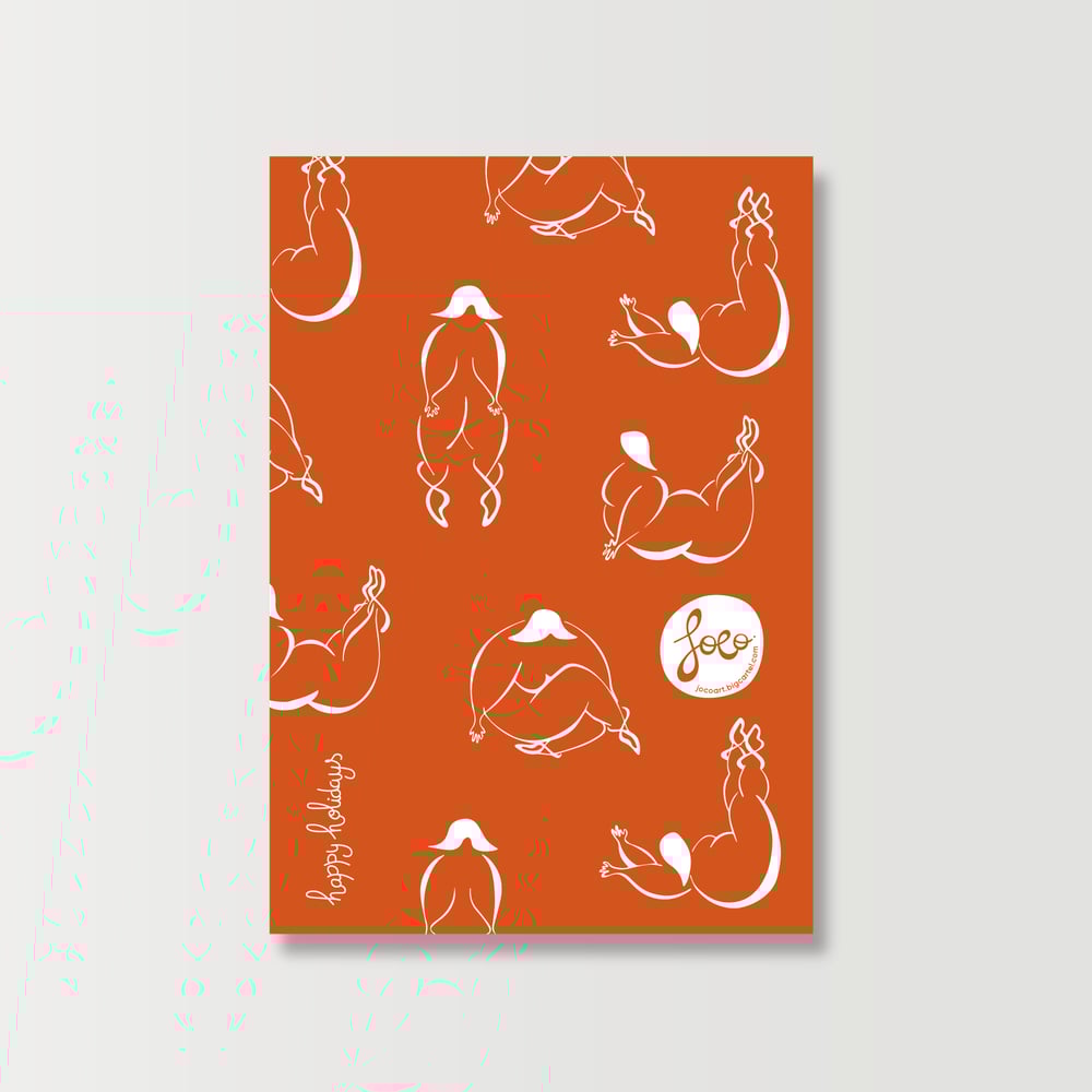 Happy Holidays Postcards