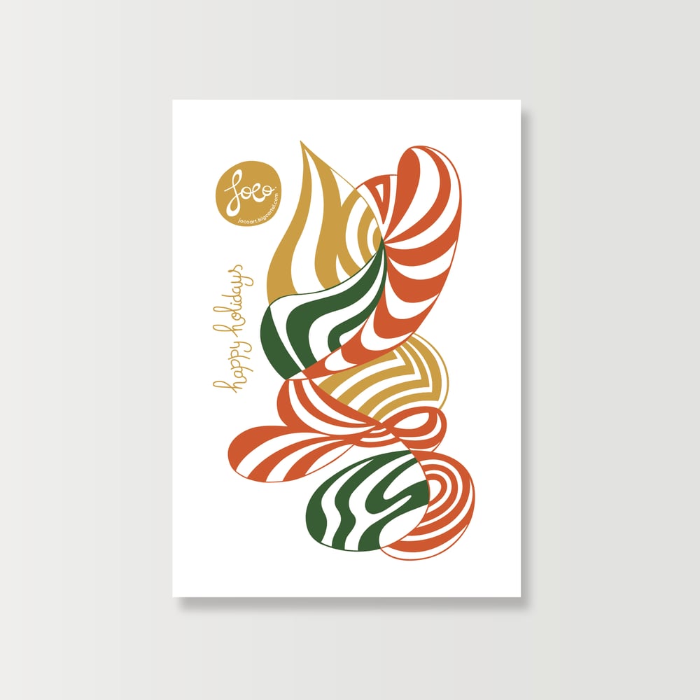 Happy Holidays Postcards