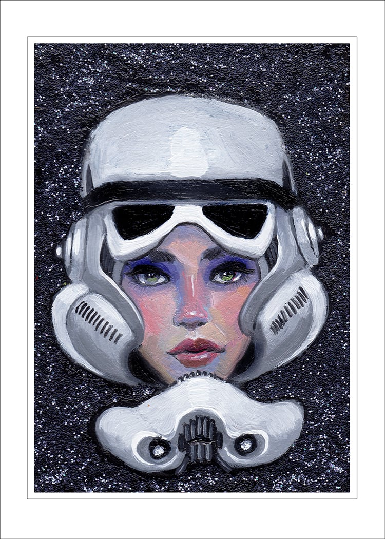 Image of "Storm Trooper" 5 x 7 in. Limited edition print