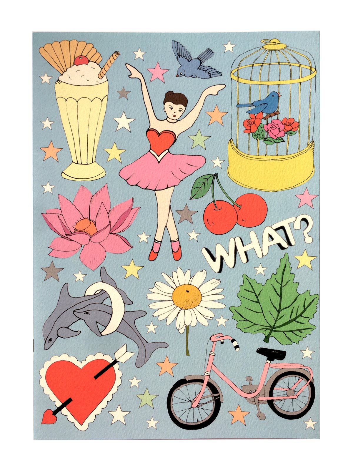 Ballerina A4 Notebook