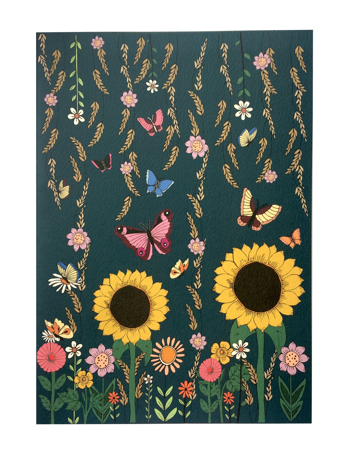 Sunflower A4 Notebook