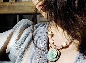 Image of "Rose Love" Handmade Necklace