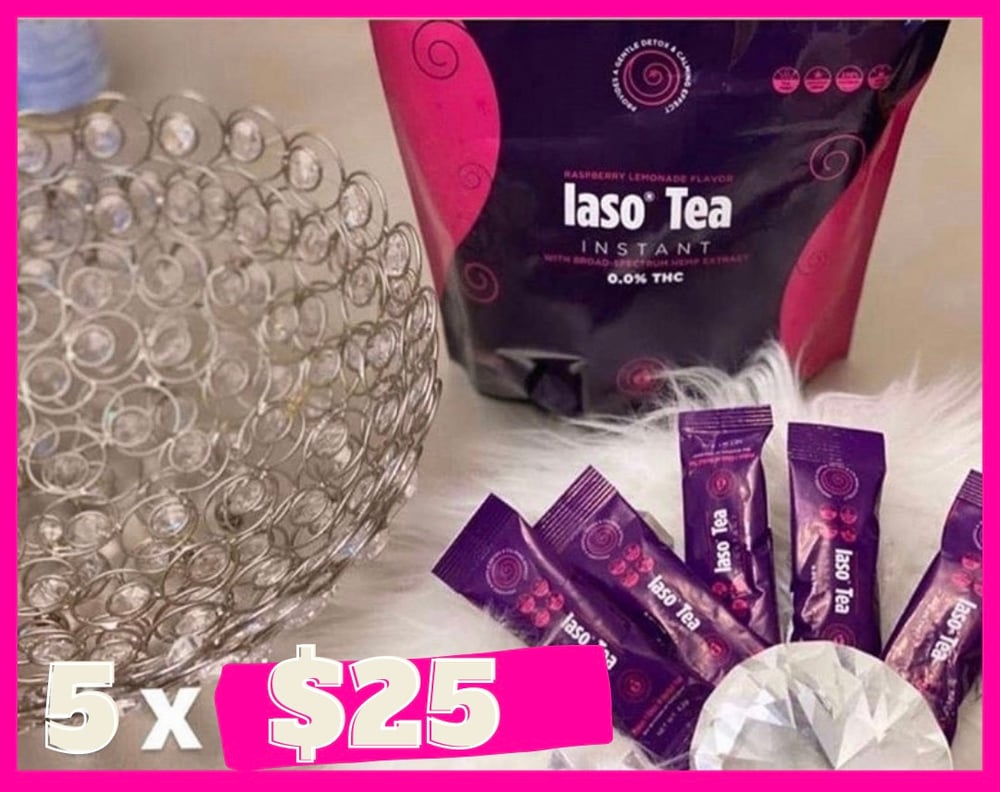 Image of Raspberry CBD Detox Tea Sample Pack