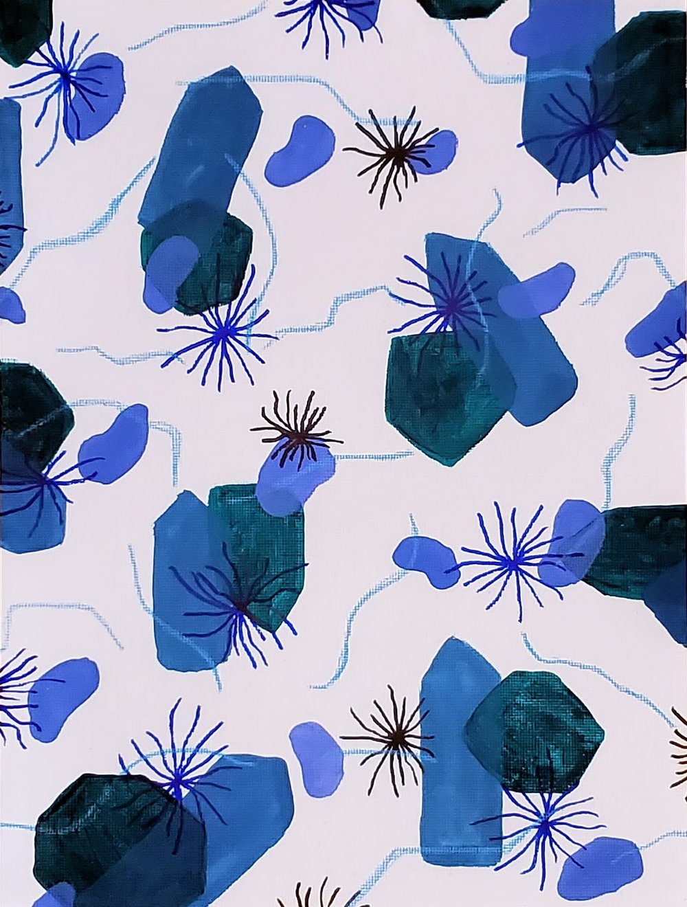 Image of Lake meditation (9" × 12")