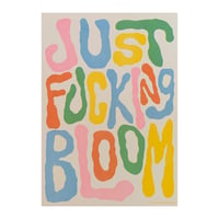 Image 1 of FUCKING BLOOM Very Limited Edition of 10 x A3 Riso Prints