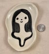 Curved Girl Plate