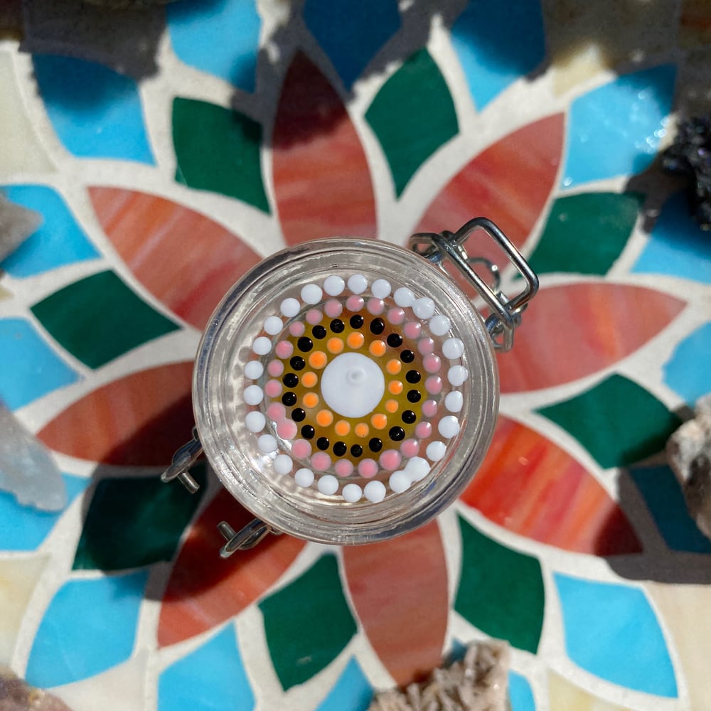 Image of calm sunset stash jar