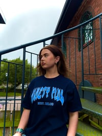 Image 2 of Graffiti Tee - Navy/Blue