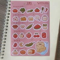 Image 1 of IBS Sticker Sheet