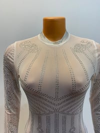 Image 3 of Sheer bling  jumpsuit 2 Colors 
