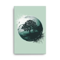 Image 1 of Tree Planet Canvas