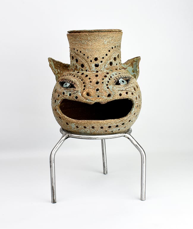 " Tribalita" Cat chimenea