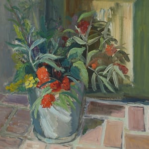 Image of 1940, Swedish Painting, Berries. GÖTE HENNIX
