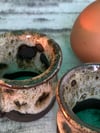 Egg cups, winter 