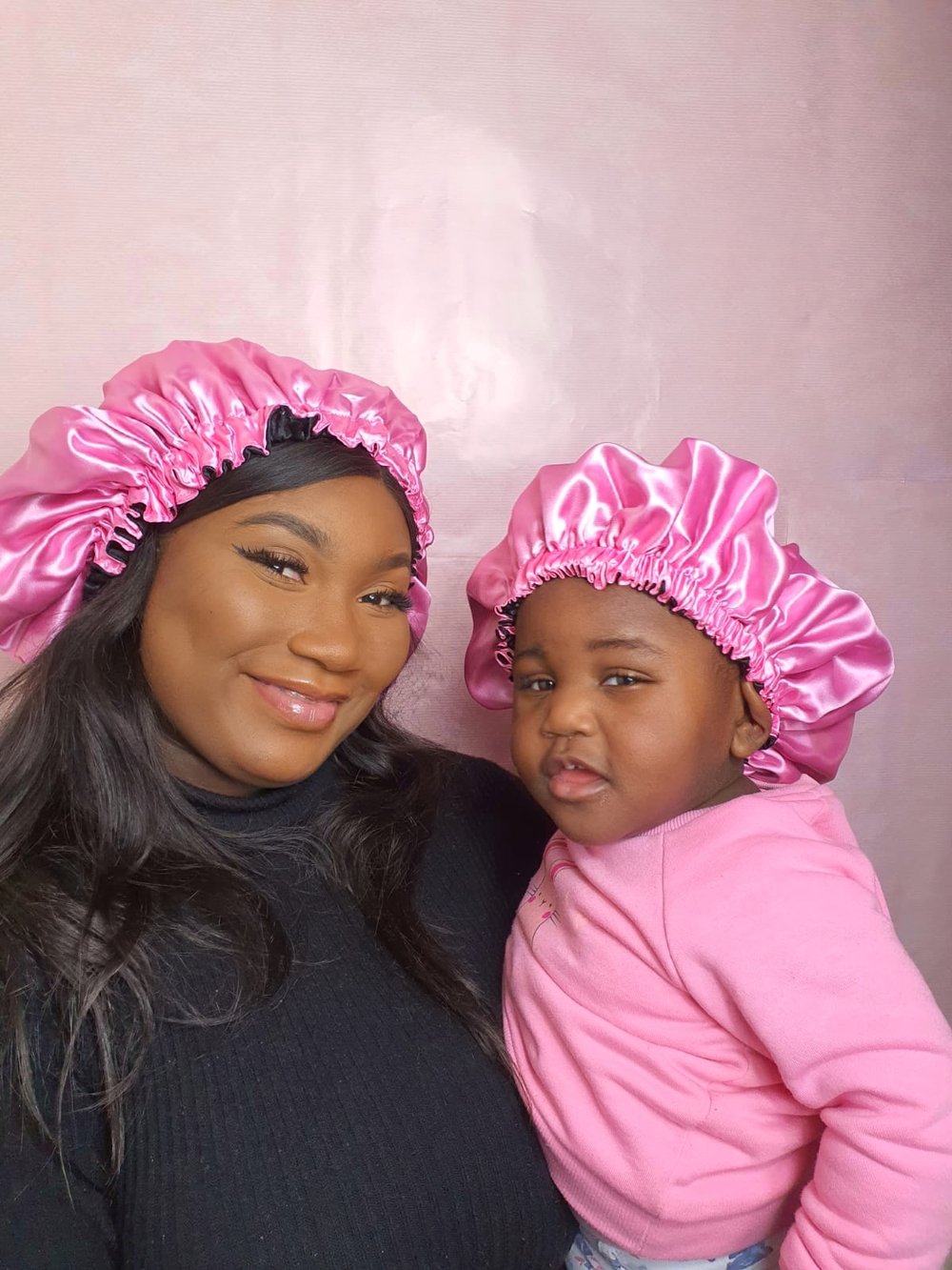 Image of Kids Baby Pink Bonnet