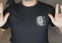 Image 1 of TIME TO FUCK THE LAW (Heart Print, Black)