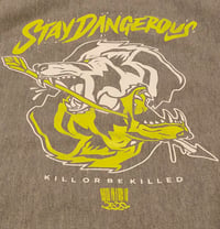 Image 4 of 2520 X CHAMPION "STAY DANGEROUS" HOODIE - OXFORD GRAY