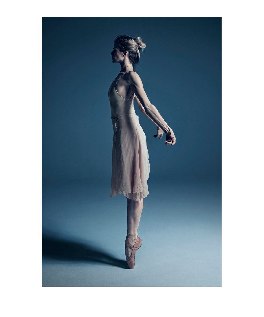 Image of Heather Ogden, Principal of the National Ballet of Canada, from the series "What Lies Beneath".
