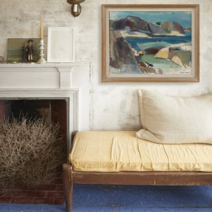 Image of Swedish Seascape Oil Painting, Bertil Brolin